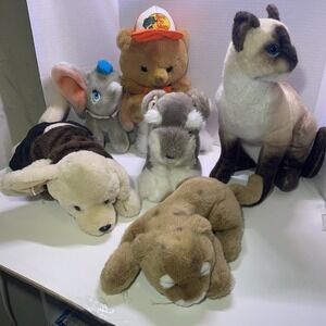 Mix Lot Of 6 Stuff Plush